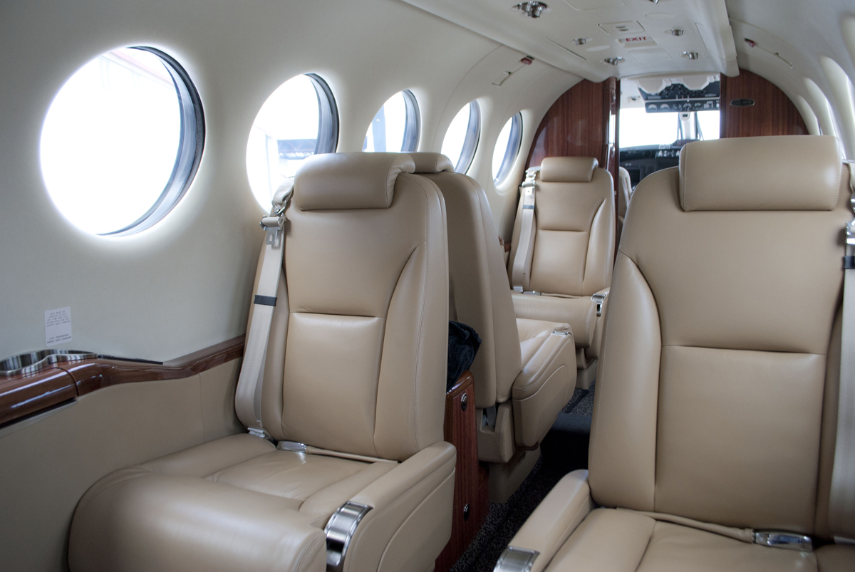 cabina Beechcraft King Air 350